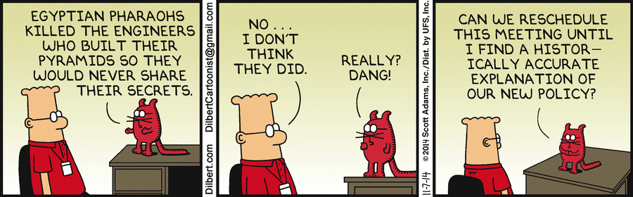 Dilbert Cartoon
